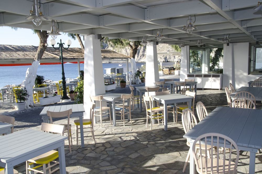 Rk Beach Hotel Kamari  Restaurant photo